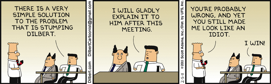 Dilbert Cartoon